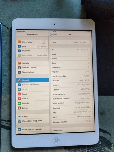 Ipad mini cellulare - wi-fi, +
