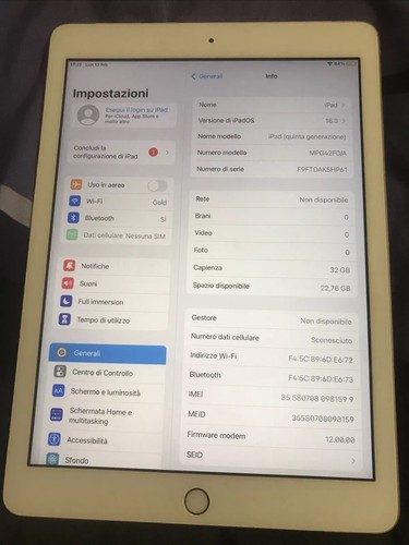 Originale apple ipad gen 32 - ipad,